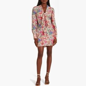 Favorite Daughter The Barely Holding It Together Dress Size 0 Floral New NWT